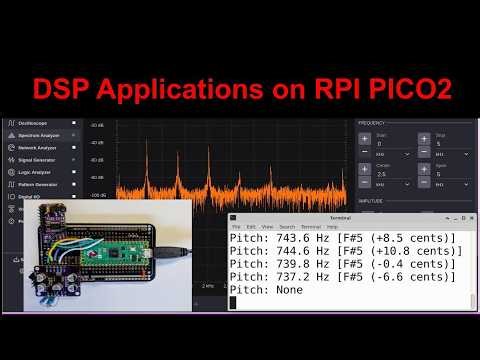 DSP Applications on RPI Pico 2
