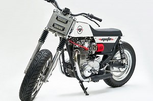 Yamaha XS650 Street Tracker, Desain Mengotak Pakai Kaki-kaki Harley - Gridoto