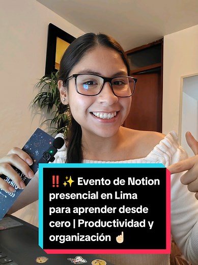 Evento presencial de Notion en Lima — 20 de junio, inscripciones