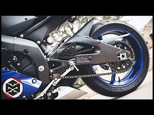 INSTALLING CHAIN & SPROCKETS on the R6!! (so fast now!)