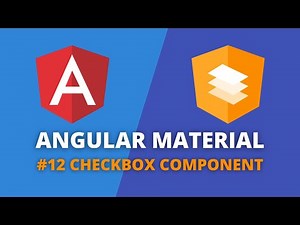 Angular Material #12 - Checkbox Component