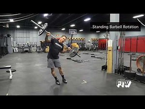 Standing Barbell Rotation