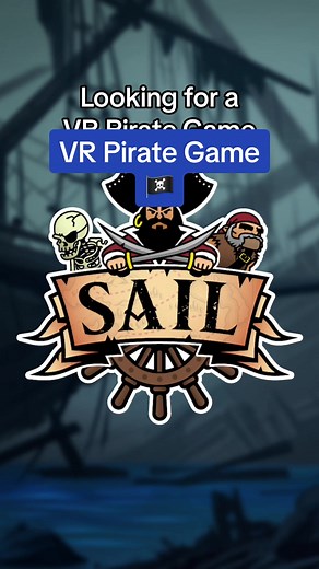 Looking for a Multiplayer VR Pirate game that’s FREE? I got you 😎 #sailvr #vrpirategame #pirategame #freequest2games #freequest3games