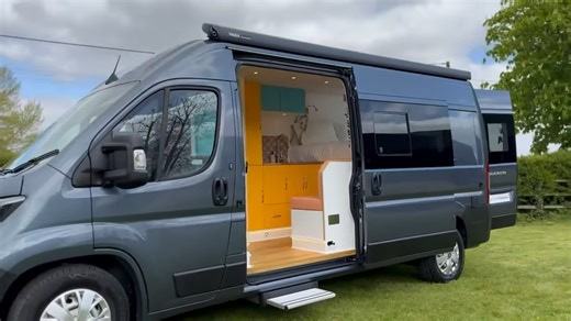 "Gecko" Is a One-of-a-Kind Camper Van With a Bold, Well-Thought-Out Interior Design