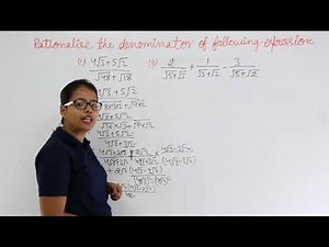 RD Sharma - Problem 4 on Rationalisation