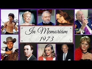 In Memoriam 1973: Famous Faces We Lost in 1973