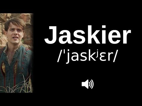 How to pronounce Jaskier (CORRECTLY!)