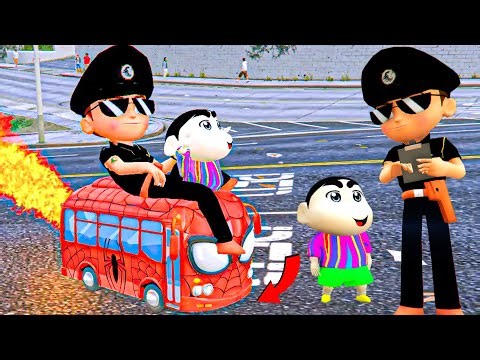 🤣Little Singham And Granny 😅 Gift Shinchan New RC Car #1 | Little Singham Cartoon