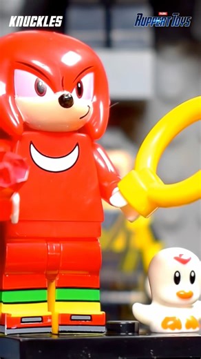 LEGO Knuckles | Premium Custom Minifigure QC 🇨🇭🇬🇧🇩🇪