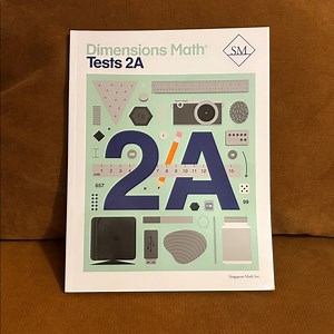 Dimensions Math Tests 2A Book | Singapore Math Homeschool Curriculum