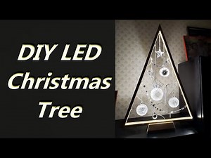 DIY Christmas Tree - LED Christmas tree