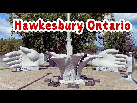 🌆🌳🏞️Road Trip to Hawkesbury | Bilingual Beauty, Downtown Tour & Scenic Dining