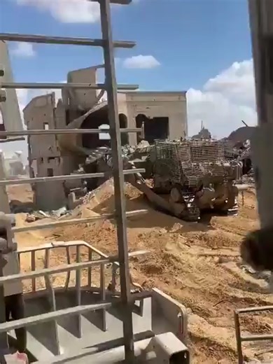 IDF Caterpillar armored bulldozer operating in the Gaza Strip, knocking down buildings & homes.. #FYP #ForYou #Viral #Israel #Gaza #IsraelGazaWar #IsraelPalestine #MiddleEast #BreakingNews #LiveCoverage #LiveUpdates #WarNews #ConflictNews #CeasefireNow #HumanitarianCrisis #AidForGaza #IDF #Hamas #IronDome #RocketAttacks #Airstrikes #Hostages #PrisonerExchange #WestBank #Jerusalem #TelAviv #Rafah #KhanYounis #UNSecurityCouncil #InternationalLaw #WarCrimes #PeaceTalks #OnTheGround #LiveStream #War