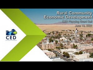 Rural Community Economic Development - Coastal Enterprises