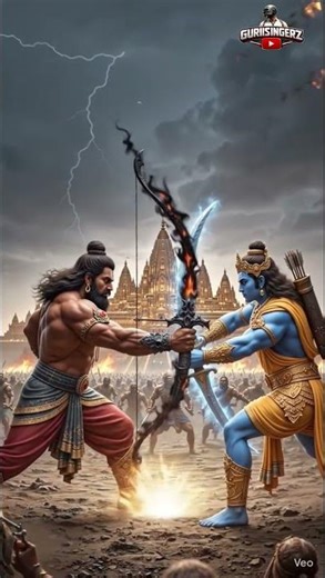 RAVANA FINAL FALL 😱 EPIC DEATH SCENE | RAMAYANA CINEMATIC BATTLE END