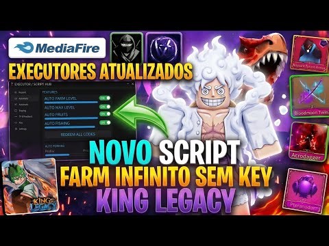 ​🦖[UPD 10] Script King Legacy MOBILE (SEM KEY) 2026 - Auto Farm DUNGEON AUTO STATS DELTA ROBLOX