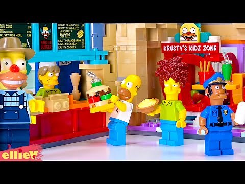 The Simpsons: Krusty Burger | LEGO build & review