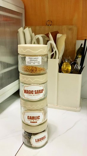 Magandang Condiments Jar para sa K inyong Kitchen