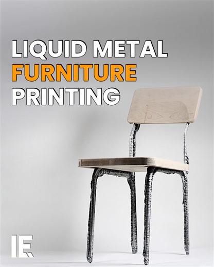 💧 MIT's innovative additive manufacturing method uses liquid metal for rapid printing, crafting large parts like table legs and chair frames in minutes, slashing both time and cost. 🪑 | Interesting Engineering