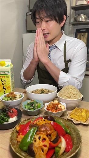 サラリーマンの仕事終わり、うまいやつ定食作り！🍻✨