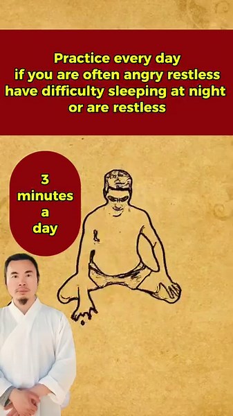 18K views · 636 reactions | Practice every day if you are often angry, restless, have difficulty sleeping at night, or are restless | Dr. Evan Wong | Facebook