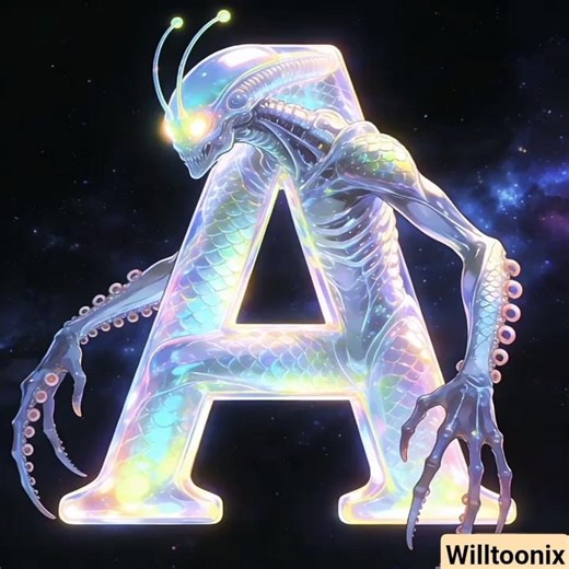 Alien ABC Song 👽 | A to Z Alphabet Song for Kids | Fun Learning Video #shorts
