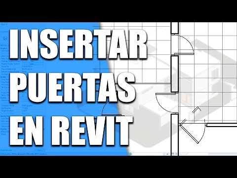 How to insert doors in REVIT