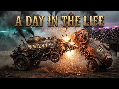 A day in the life | Victorian Steampunk | AI Art 4K