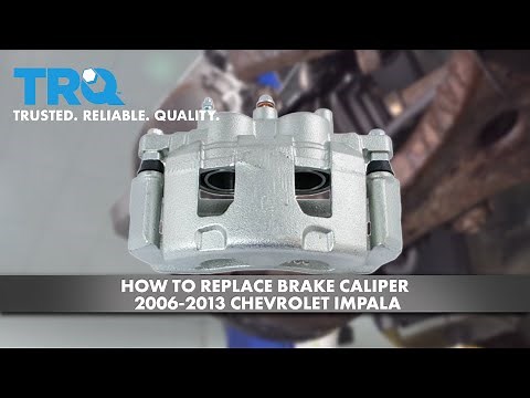 How to Replace Brake Caliper 2006-2013 Chevrolet Impala