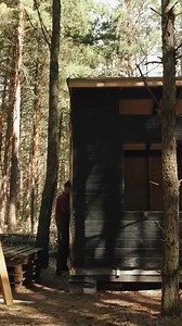 5.5K views · 122 reactions | Cabin off grid in the woods #survival #bushcraft #ourdoor #shelter #fyp #sheltervisionary | Mack Solis | Facebook