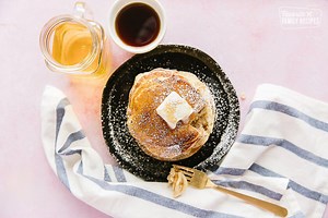 This is an easy guide that will teach you how to make pancakes from scratch. Pancakes are a delicious breakfast staple that anyone can master! https://www.favfamilyrecipes.com/how-to-make-pancakes-from-scratch/ | Favorite Family Recipes