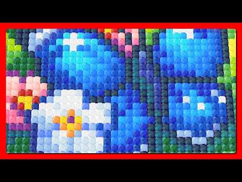 Diamond Painting Art Bright Blue Butterfly #relaxmindgames #colorbynumber