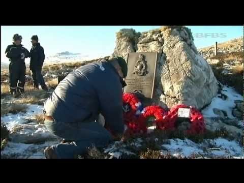 Falklands Memorial For SBS Sergeant | Forces TV