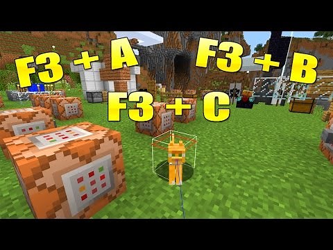 Alle Tastenkombinationen in Minecraft! F3+