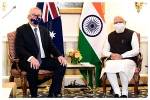 PM Modi Meets Australian Counterpart Scott Morrison; Discusses Economic, People-to-People Ties