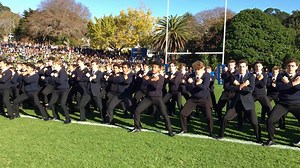 This weekend's 1st XV fixture against King's College, Auckland is one of the most anticipated games of the season. Each school alternates hosting, and Grammar will host King's as part of the 150th celebrations next year. #ICYMI, here is last year's powerful haka on the No. 1 field - we cannot wait to hear the resounding vocals of our Tibbs House and In Zone students on Saturday! #grammarpride | Auckland Grammar School