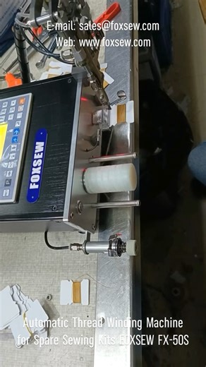 Automatic Thread Winding Machine for Spare Sewing Kits