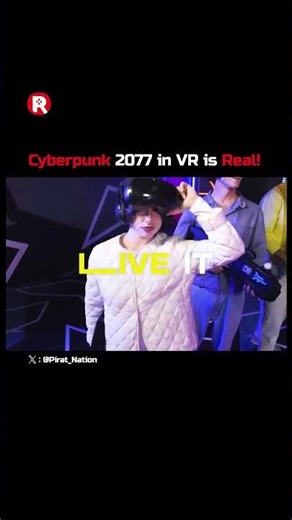 This VR experience drops you into Cyberpunk 2077 as a merc where you can actually live the game