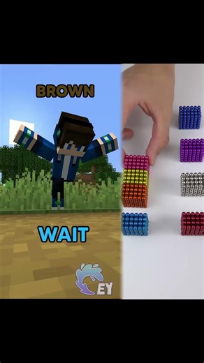 Minecraft But I Can’t Touch Random Colors 😱 #shorts