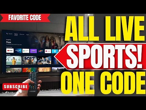 💥WOW! I Found A Code With ALL The Live Sports Apps You NEED (2025)