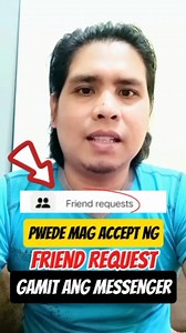 13K views · 103 reactions | Pwede mag accept ng Friend Request gamit ang messenger #tutorial #tips #pwedemagacceptngfriendrequestsamessenger #rrrtvtutorial #RRRTV | RRR TV | Facebook