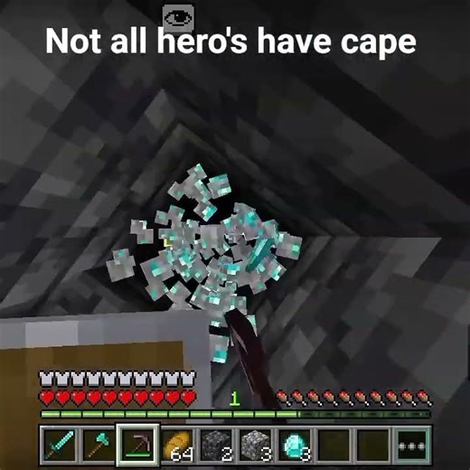 Not all hero's have cape #minecraft #minecraftsurvivalseriesepisode1#gaming #minecraftsurvivalseries