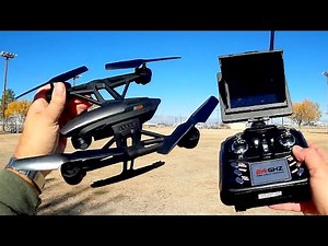 JXD 509G FPV Drone Flight Test Review