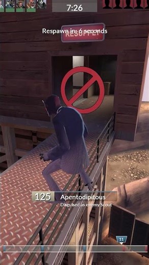 [ #tf2 #shorts ] spy gets denied