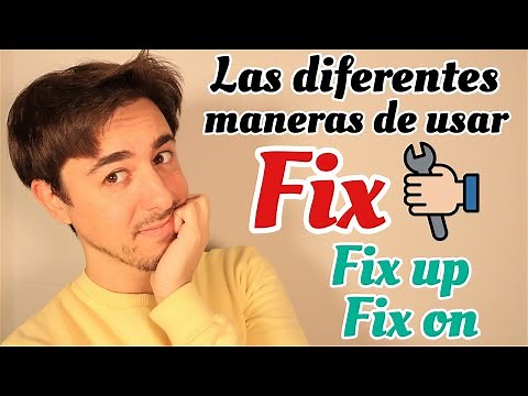 The use of FIX in ENGLISH | English vocabulary |