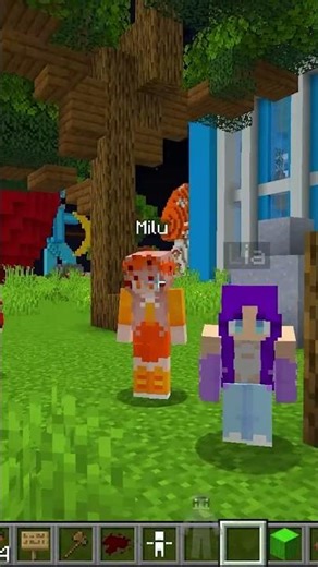 Moni reveals her true identity #minecraft #game #gaming