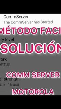 Solución Total CommServer Motorola Solución Método efectivo 2023 Sin Pc