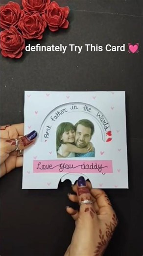 👑 Make DAD Feel Special! 💓 DIY Fathers Day Card!