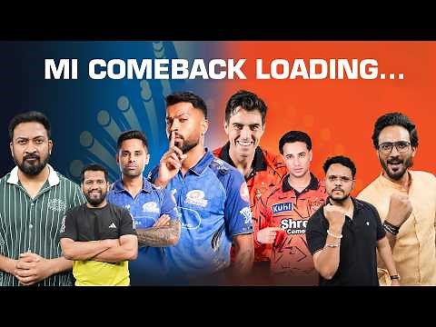 🔴MUMBAI INDIANS THE END, SRH NE WANKHEDE MEIN KAR DIYA GAME OVER