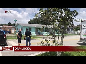 Miami-Dade officer and food delivery drivers’ trucks both struck by bullets in Opa-locka